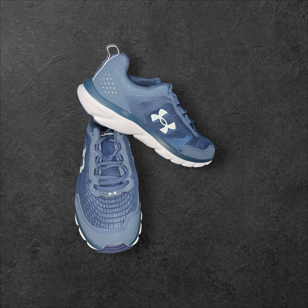 Under Armour Blue Athletic Shoes Mesh Design